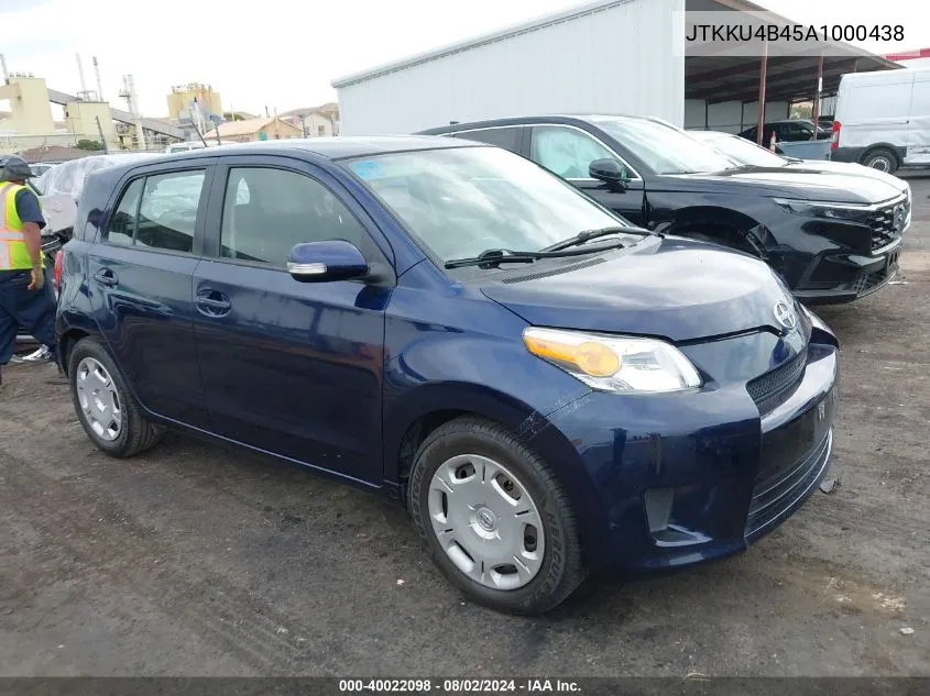 2010 Scion Xd VIN: JTKKU4B45A1000438 Lot: 40022098