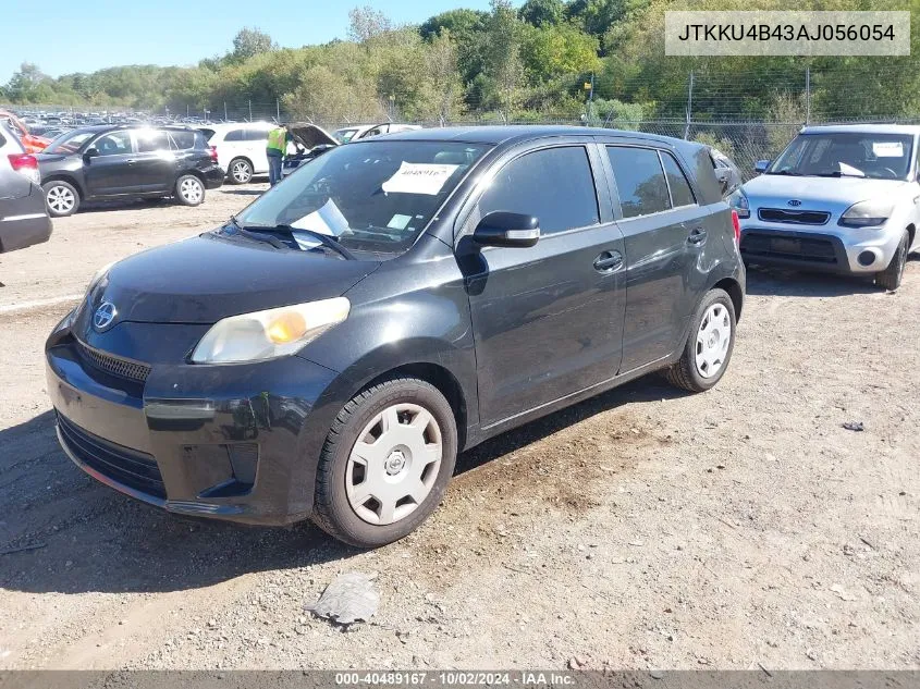 2010 Scion Xd VIN: JTKKU4B43AJ056054 Lot: 40489167