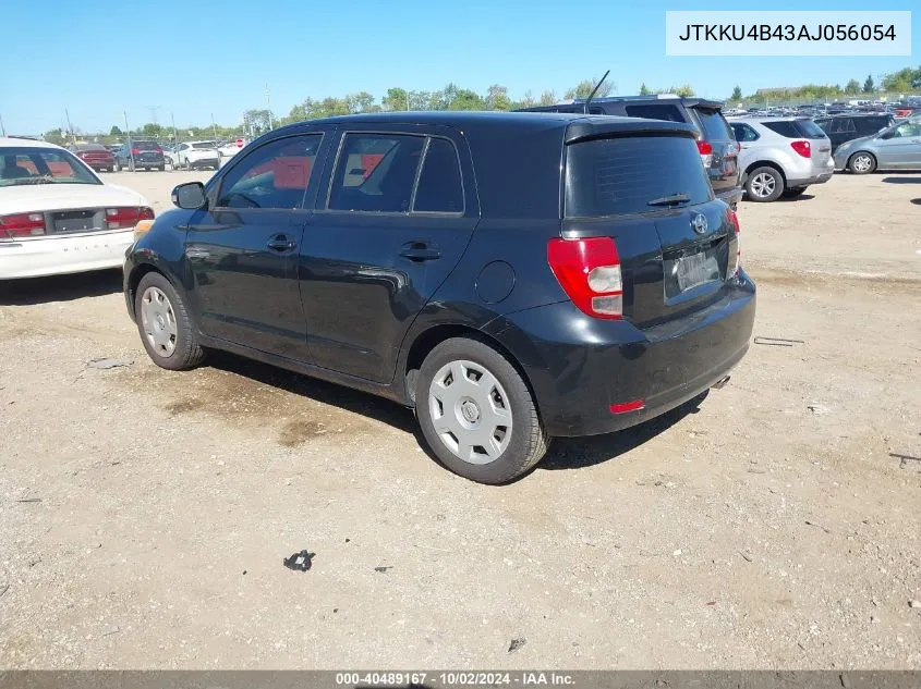 2010 Scion Xd VIN: JTKKU4B43AJ056054 Lot: 40489167