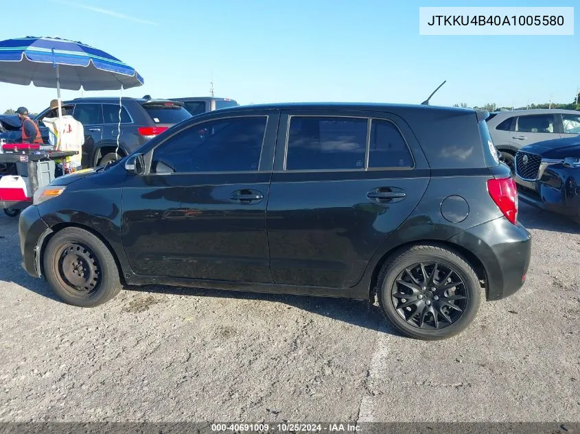 2010 Scion Xd VIN: JTKKU4B40A1005580 Lot: 40691009