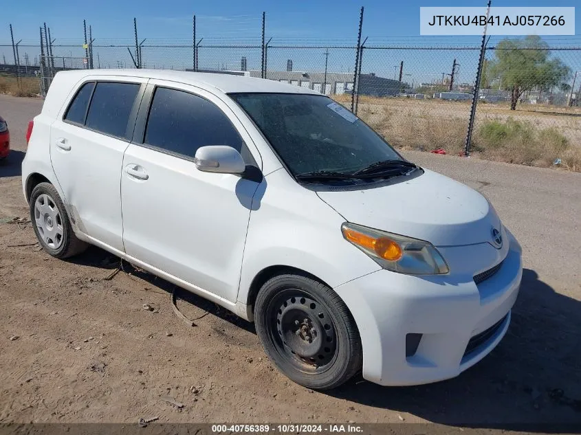 2010 Scion Xd VIN: JTKKU4B41AJ057266 Lot: 40756389