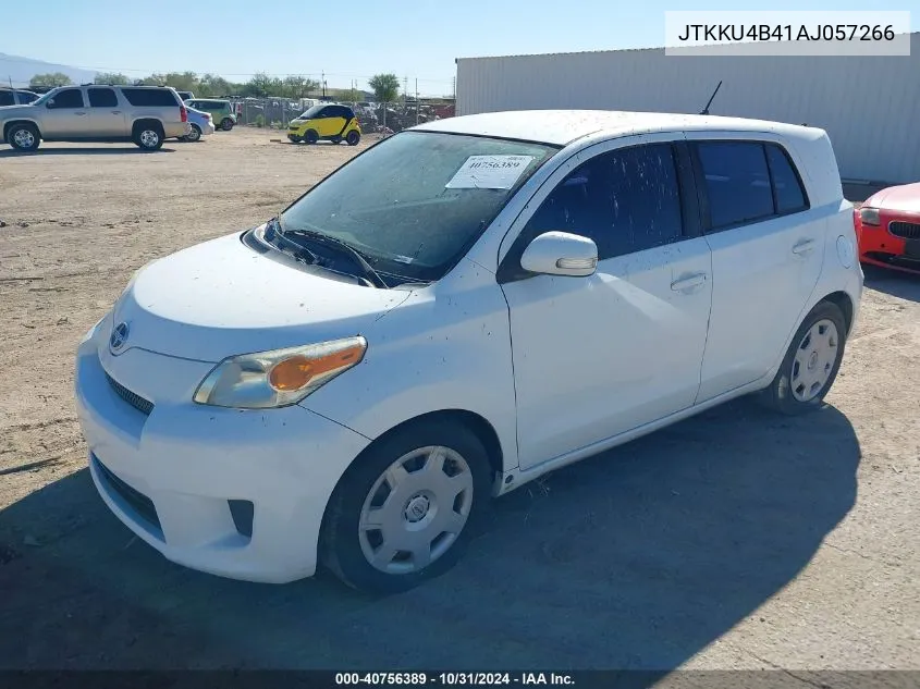 2010 Scion Xd VIN: JTKKU4B41AJ057266 Lot: 40756389