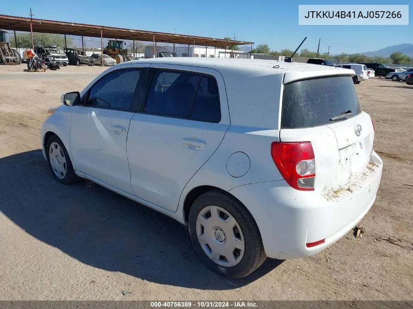 2010 Scion Xd VIN: JTKKU4B41AJ057266 Lot: 40756389