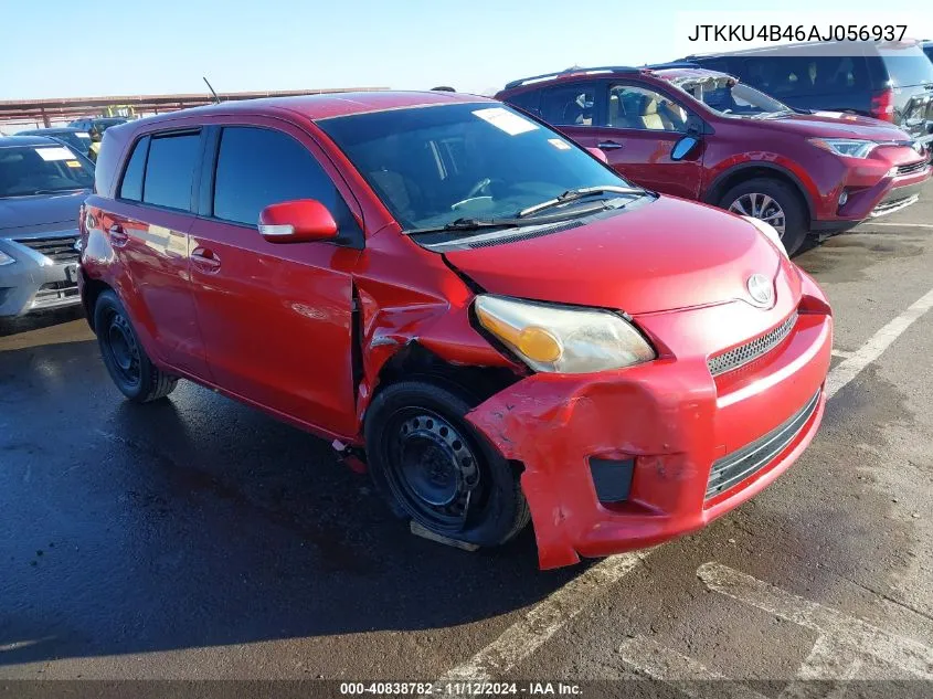 2010 Scion Xd VIN: JTKKU4B46AJ056937 Lot: 40838782