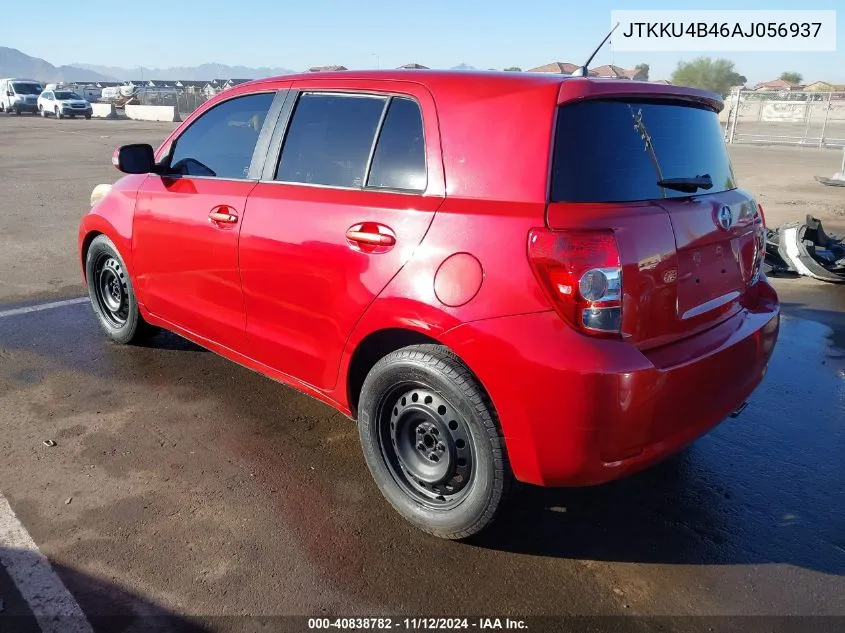 2010 Scion Xd VIN: JTKKU4B46AJ056937 Lot: 40838782