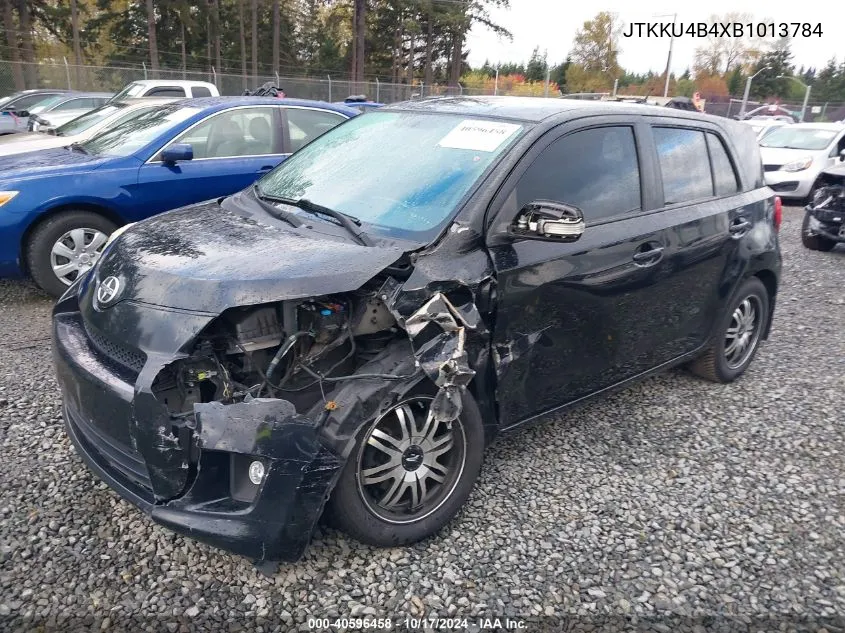 2011 Scion Xd VIN: JTKKU4B4XB1013784 Lot: 40596458