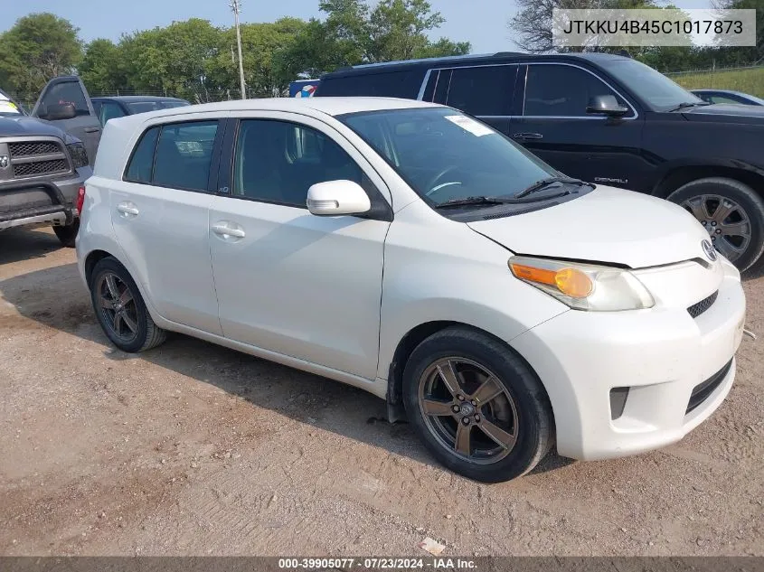 2012 Scion Xd Release Series 4.0 VIN: JTKKU4B45C1017873 Lot: 39905077