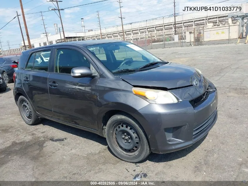 2013 Scion Xd VIN: JTKKUPB41D1033779 Lot: 40282505