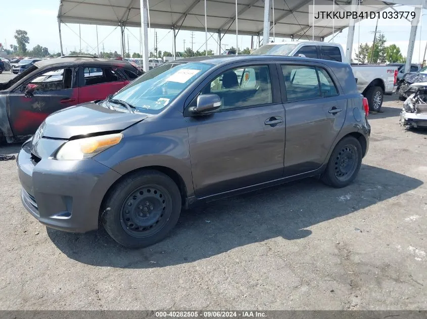 2013 Scion Xd VIN: JTKKUPB41D1033779 Lot: 40282505