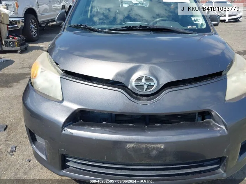 2013 Scion Xd VIN: JTKKUPB41D1033779 Lot: 40282505