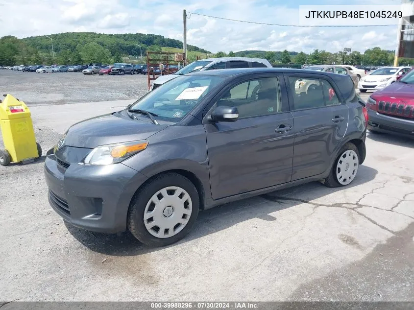 2014 Scion Xd VIN: JTKKUPB48E1045249 Lot: 39988296