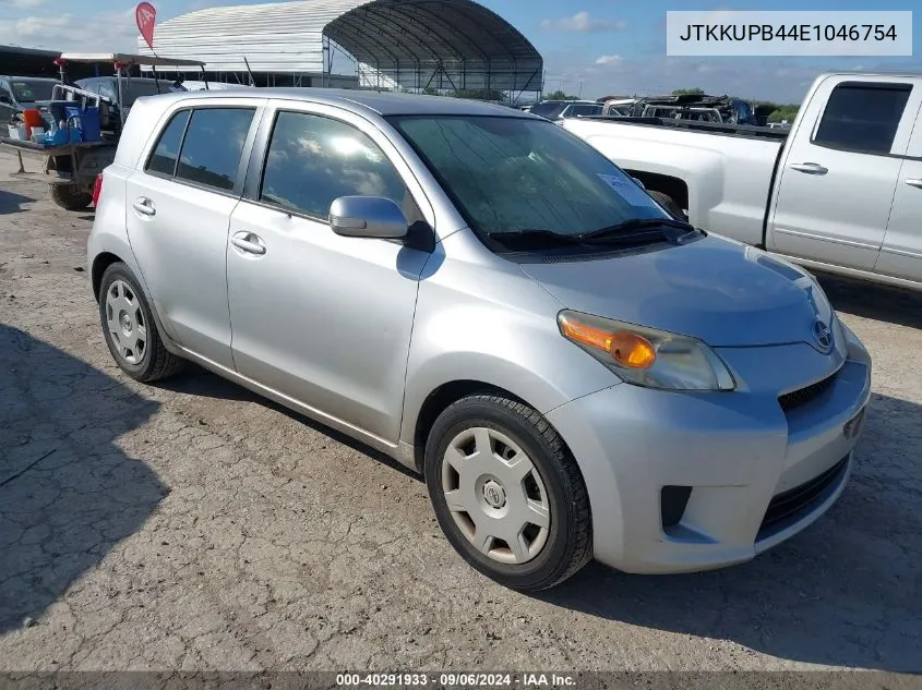 2014 Scion Xd VIN: JTKKUPB44E1046754 Lot: 40291933