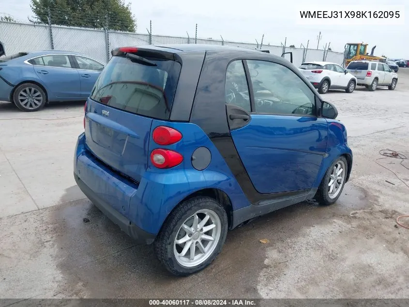 WMEEJ31X98K162095 2008 Smart Fortwo Passion/Pure