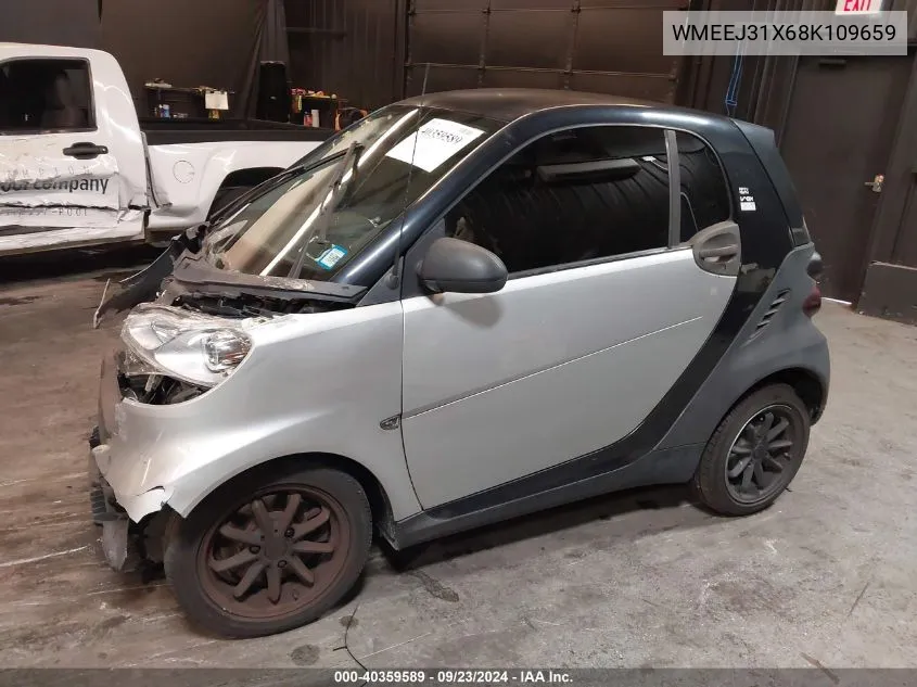 WMEEJ31X68K109659 2008 Smart Fortwo Passion/Pure