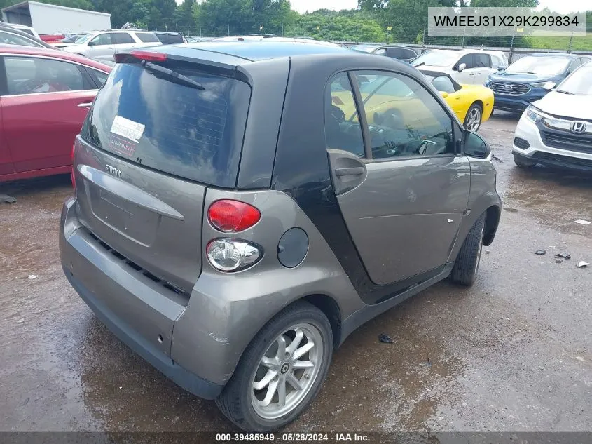 2009 Smart Fortwo Brabus/Passion/Pure VIN: WMEEJ31X29K299834 Lot: 39485949