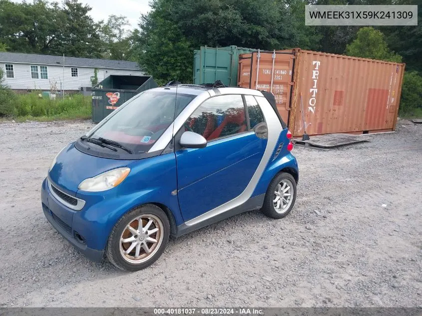 WMEEK31X59K241309 2009 Smart Fortwo Brabus/Passion