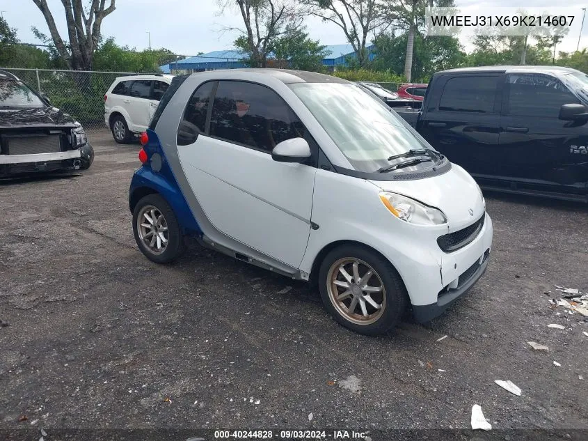 WMEEJ31X69K214607 2009 Smart Fortwo Brabus/Passion/Pure