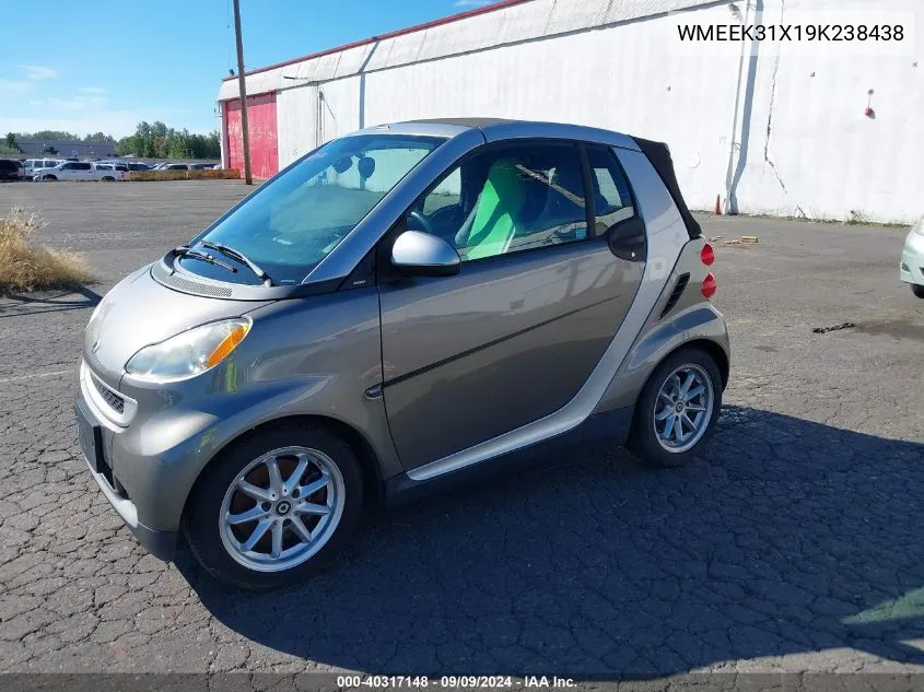 WMEEK31X19K238438 2009 Smart Fortwo Brabus/Passion