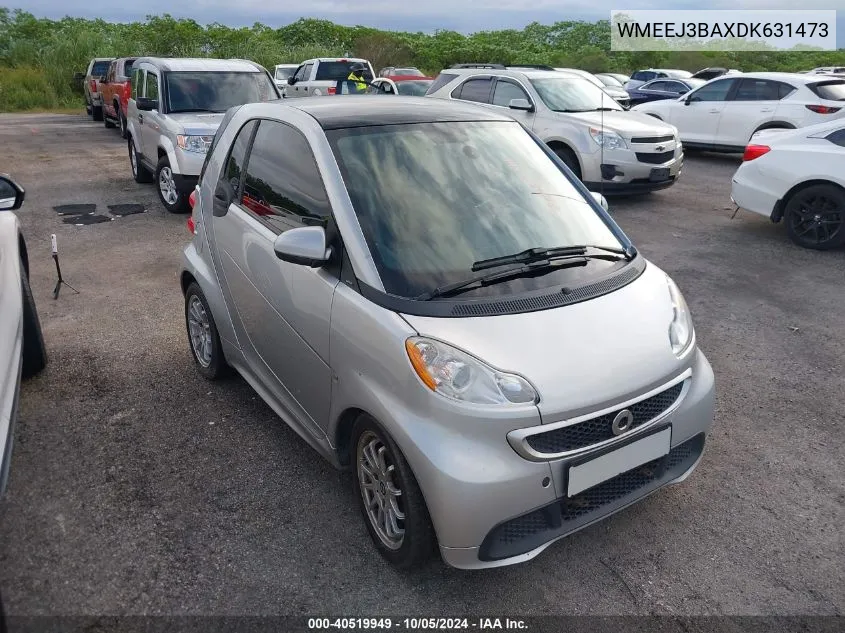 WMEEJ3BAXDK631473 2013 Smart Fortwo Pure/Passion