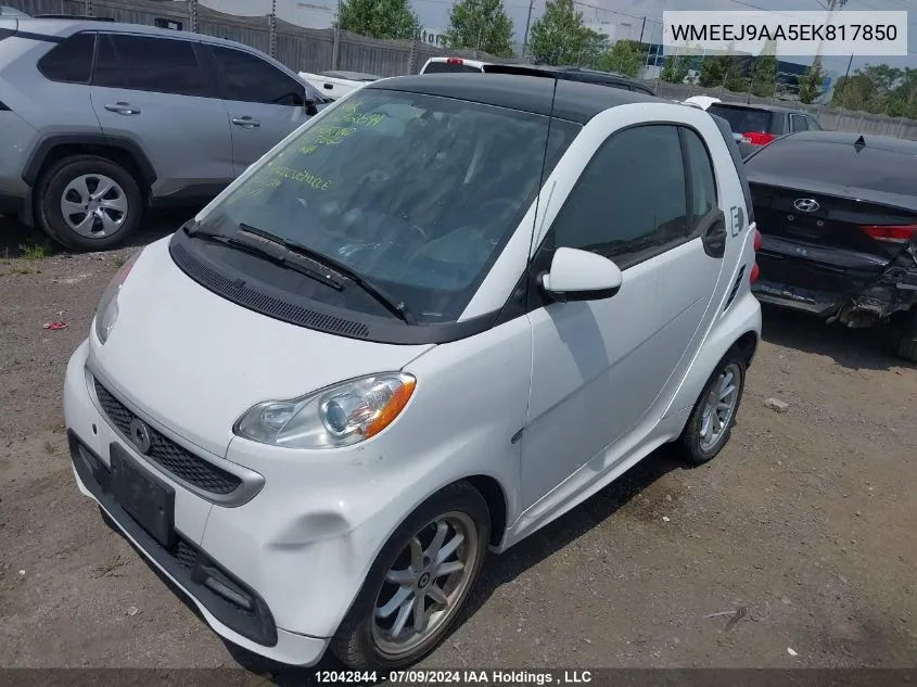 WMEEJ9AA5EK817850 2014 Smart Fortwo