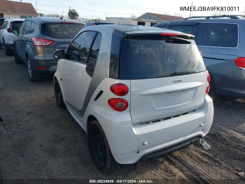 WMEEJ3BA9FK810011 2015 Smart Fortwo Passion/Pure