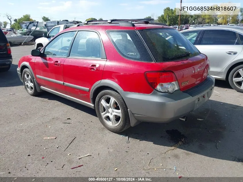 JF1GG68534H818607 2004 Subaru Impreza Outback Sport