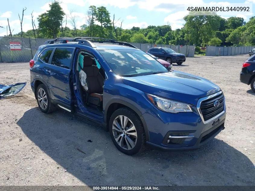 2020 Subaru Ascent Touring VIN: 4S4WMARD6L3440992 Lot: 39514944