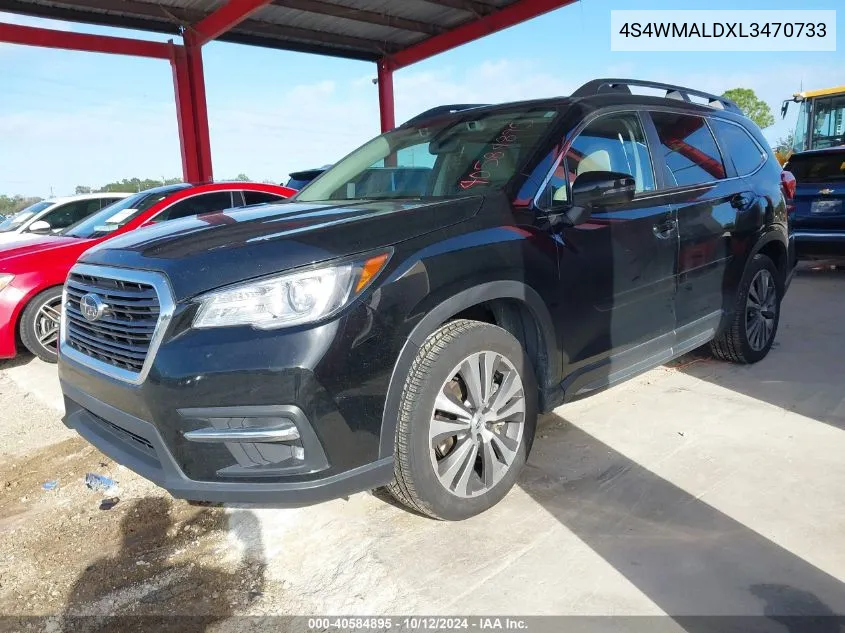 4S4WMALDXL3470733 2020 Subaru Ascent Limited