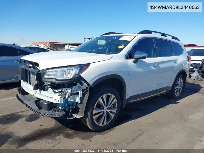 2020 Subaru Ascent Touring VIN: 4S4WMARD9L3440663 Lot: 40873932