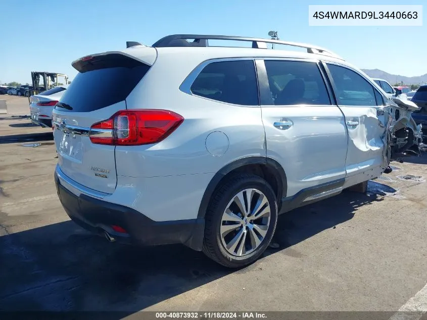 2020 Subaru Ascent Touring VIN: 4S4WMARD9L3440663 Lot: 40873932