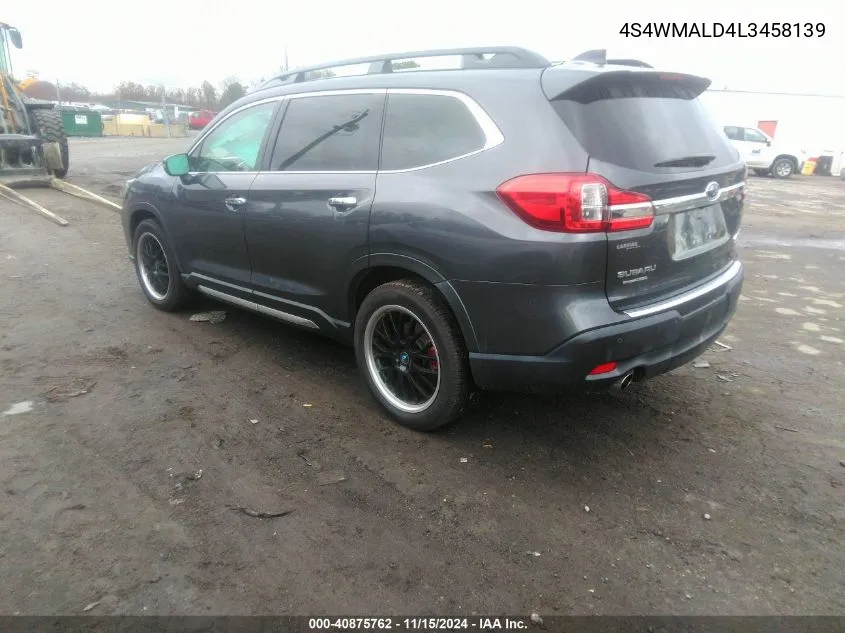 2020 Subaru Ascent Limited VIN: 4S4WMALD4L3458139 Lot: 40875762