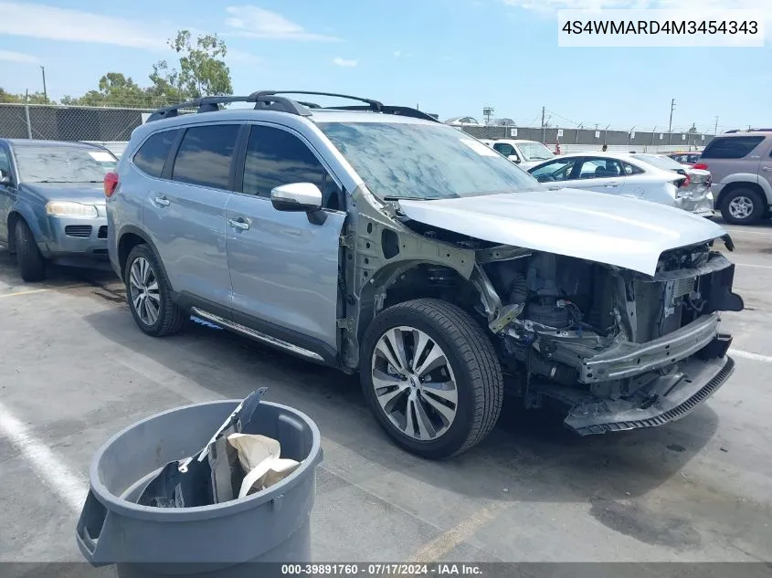 2021 Subaru Ascent Touring VIN: 4S4WMARD4M3454343 Lot: 39891760