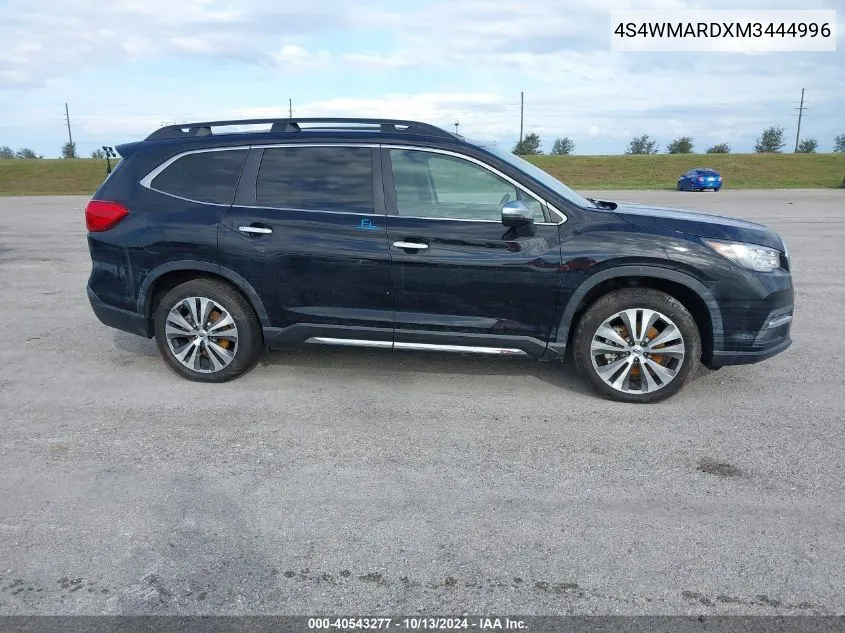 2021 Subaru Ascent Touring VIN: 4S4WMARDXM3444996 Lot: 40543277