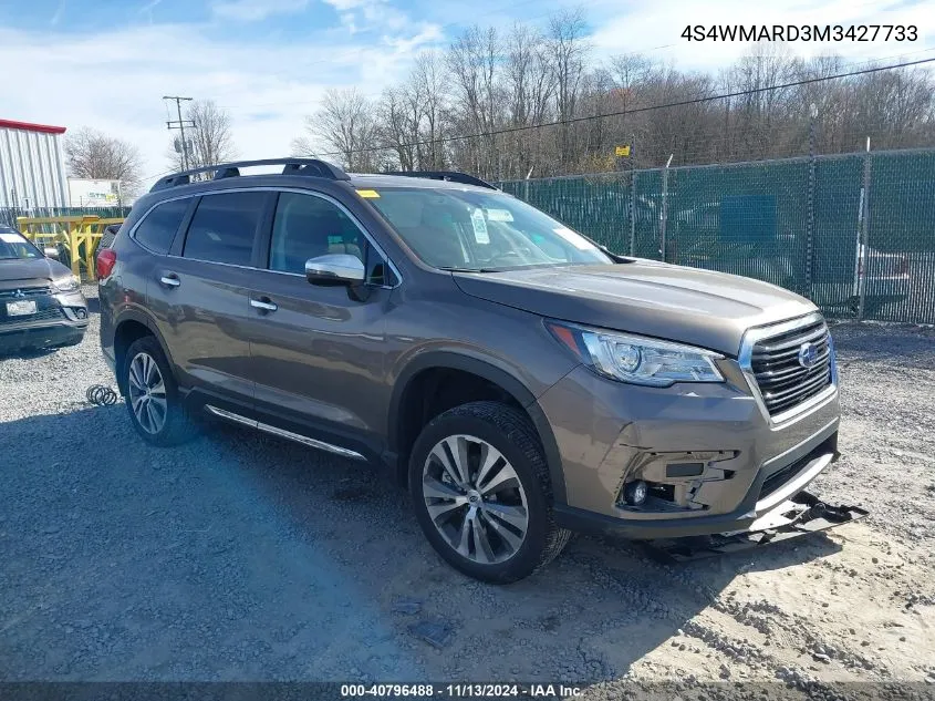 2021 Subaru Ascent Touring VIN: 4S4WMARD3M3427733 Lot: 40796488