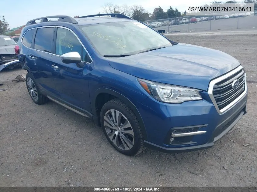 4S4WMARD7N3416641 2022 Subaru Ascent Touring