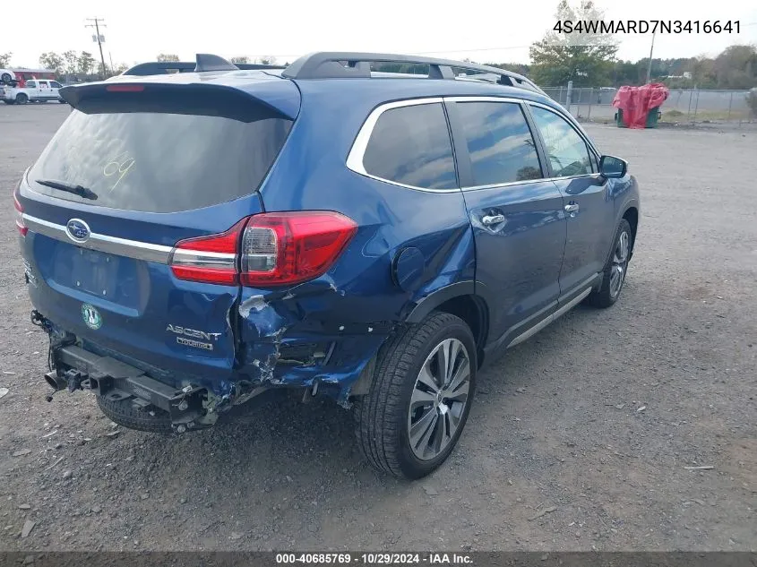 4S4WMARD7N3416641 2022 Subaru Ascent Touring