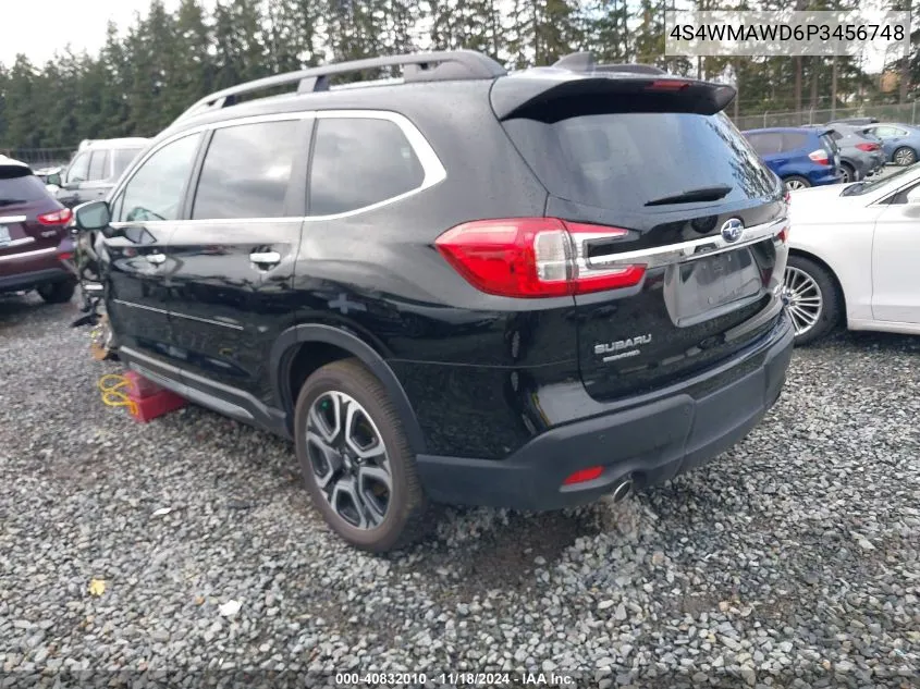 2023 Subaru Ascent Touring 7-Passenger VIN: 4S4WMAWD6P3456748 Lot: 40832010