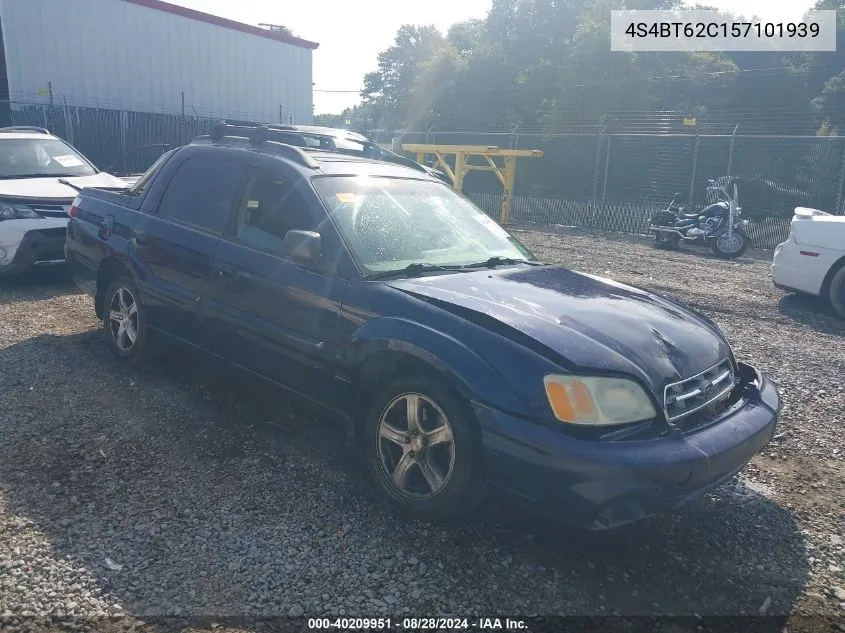 2005 Subaru Baja Sport VIN: 4S4BT62C157101939 Lot: 40209951