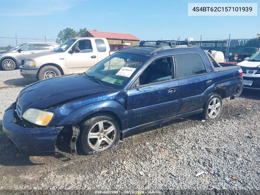 2005 Subaru Baja Sport VIN: 4S4BT62C157101939 Lot: 40209951