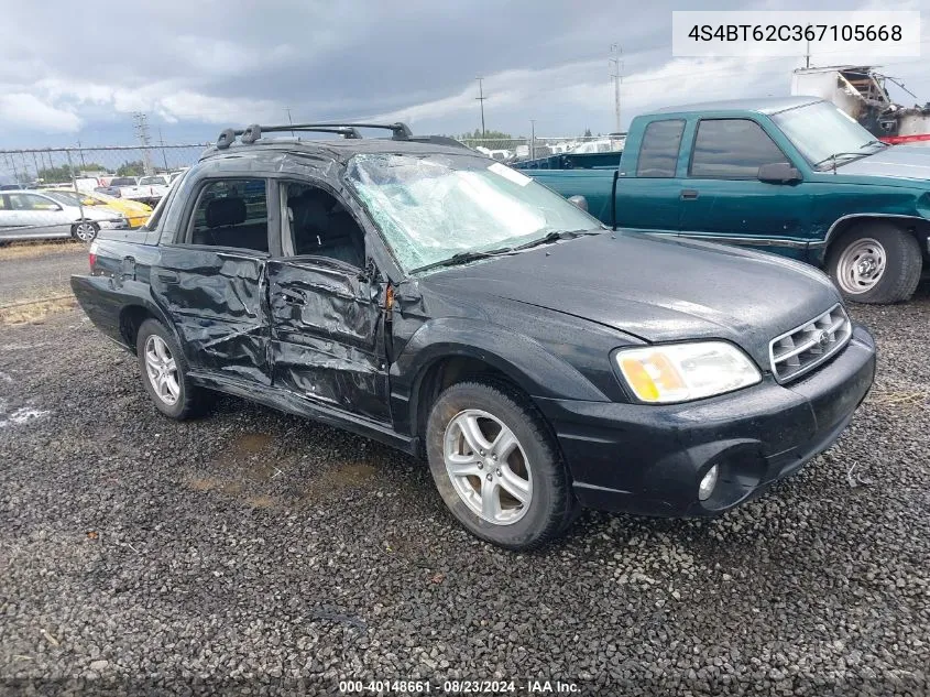 2006 Subaru Baja Sport VIN: 4S4BT62C367105668 Lot: 40148661