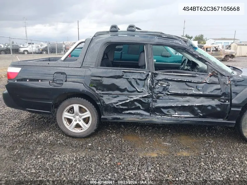 2006 Subaru Baja Sport VIN: 4S4BT62C367105668 Lot: 40148661