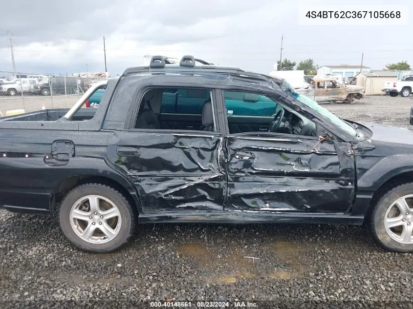 2006 Subaru Baja Sport VIN: 4S4BT62C367105668 Lot: 40148661