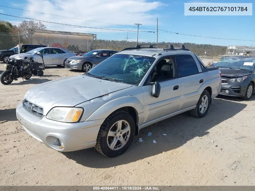 2006 Subaru Baja Sport VIN: 4S4BT62C767101784 Lot: 40564411