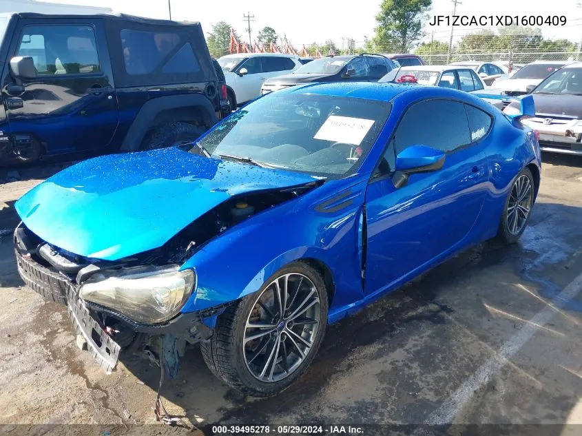 JF1ZCAC1XD1600409 2013 Subaru Brz Limited