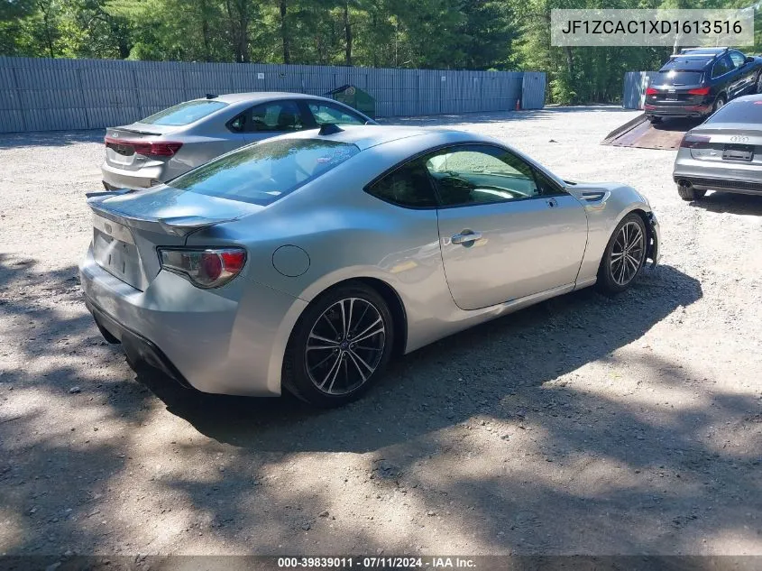 2013 Subaru Brz Limited VIN: JF1ZCAC1XD1613516 Lot: 39839011