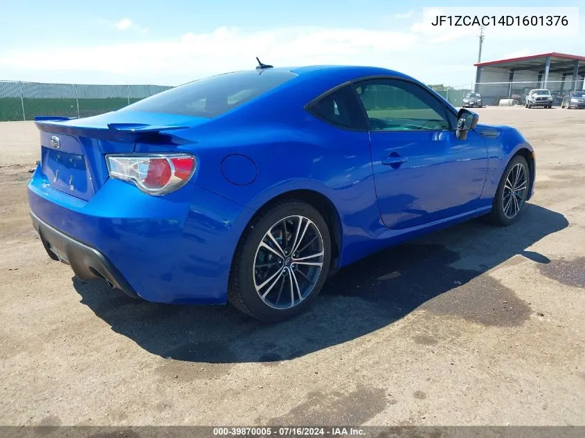 2013 Subaru Brz Limited VIN: JF1ZCAC14D1601376 Lot: 39870005