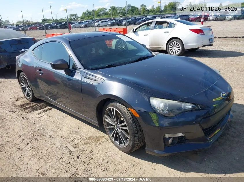 2013 Subaru Brz Limited VIN: JF1ZCAC11D2613625 Lot: 39893429