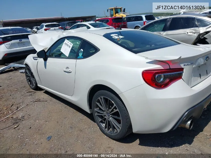 JF1ZCAC14D1613026 2013 Subaru Brz Limited