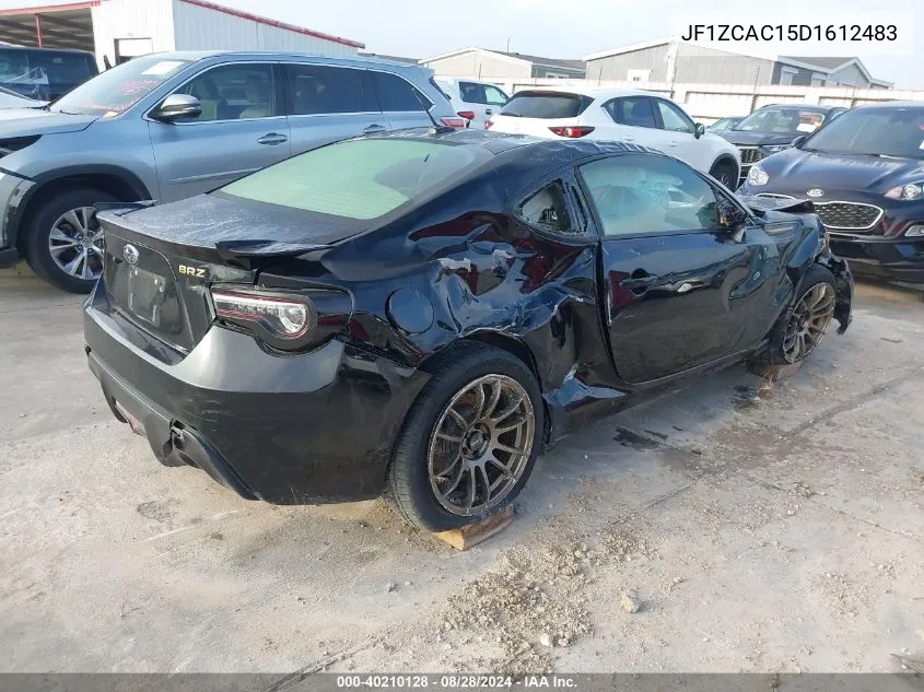 JF1ZCAC15D1612483 2013 Subaru Brz Limited