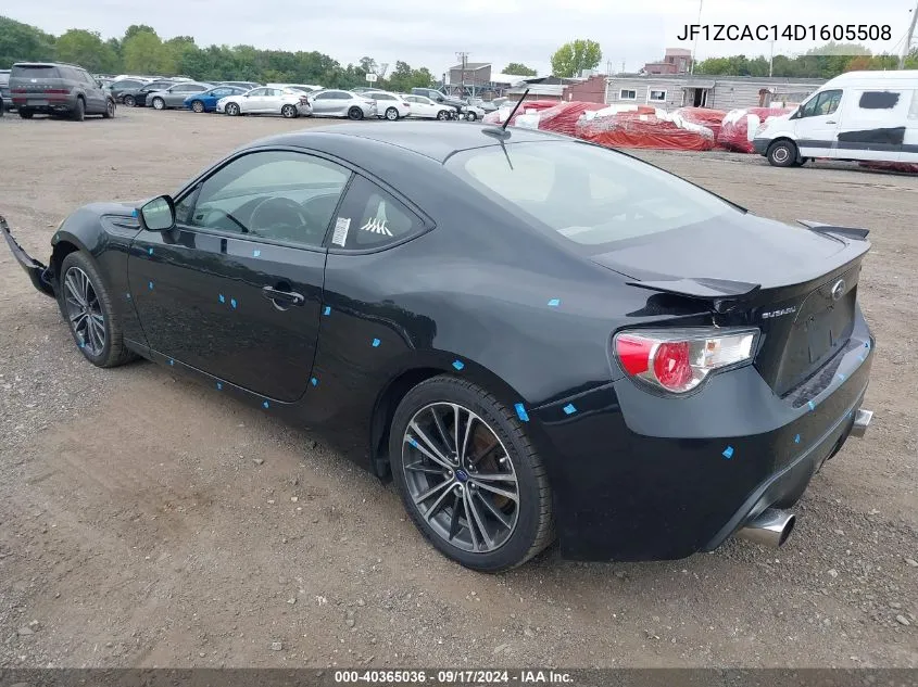 2013 Subaru Brz Limited VIN: JF1ZCAC14D1605508 Lot: 40365036